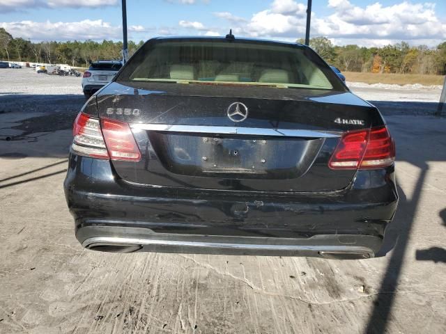 2014 Mercedes-Benz E 350 4matic