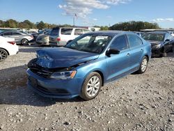 Volkswagen salvage cars for sale: 2015 Volkswagen Jetta SE