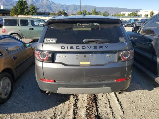 2018 Land Rover Discovery Sport SE