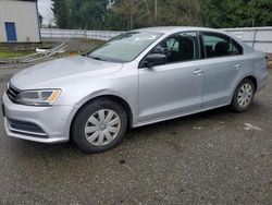 Volkswagen Jetta salvage cars for sale: 2015 Volkswagen Jetta Base