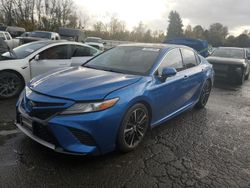 Toyota Camry salvage cars for sale: 2018 Toyota Camry XSE