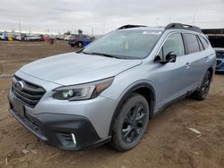 Subaru Outback salvage cars for sale: 2021 Subaru Outback Onyx Edition XT