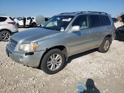 Toyota Highlander salvage cars for sale: 2006 Toyota Highlander Hybrid