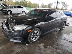 Vehiculos salvage en venta de Copart Cartersville, GA: 2017 Honda Civic LX