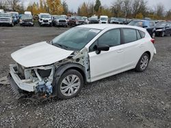 Subaru Impreza salvage cars for sale: 2018 Subaru Impreza