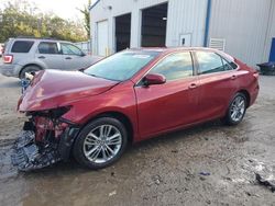 Toyota Camry salvage cars for sale: 2015 Toyota Camry LE