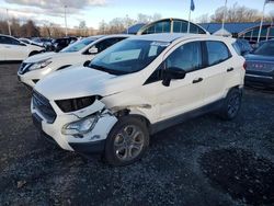 Ford salvage cars for sale: 2018 Ford Ecosport S