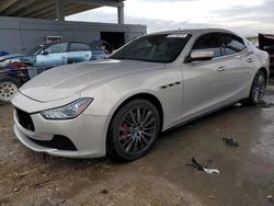 Maserati Ghibli Luxury salvage cars for sale: 2017 Maserati Ghibli Luxury