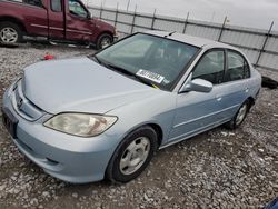 Honda Civic salvage cars for sale: 2004 Honda Civic Hybrid