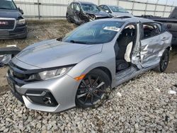 Honda Civic salvage cars for sale: 2021 Honda Civic EX