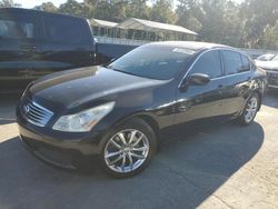 Infiniti g37 salvage cars for sale: 2009 Infiniti G37 Base