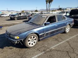 BMW 7 Series salvage cars for sale: 2001 BMW 740 I Automatic