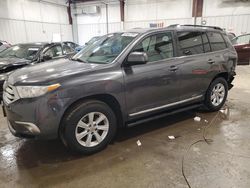 Toyota Highlander salvage cars for sale: 2011 Toyota Highlander Base