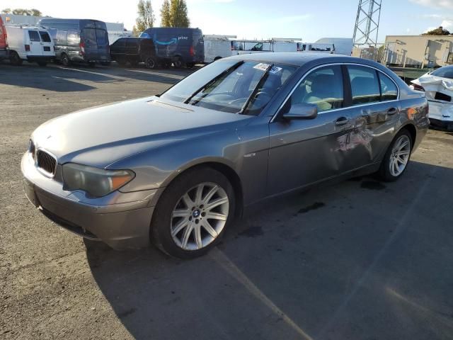 2002 BMW 745 I