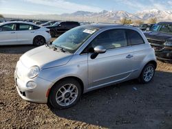 Fiat 500 salvage cars for sale: 2012 Fiat 500 Lounge