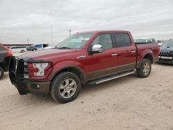 Salvage cars for sale from Copart Andrews, TX: 2016 Ford F150 Supercrew