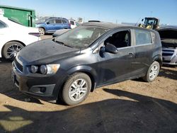 Chevrolet Sonic salvage cars for sale: 2012 Chevrolet Sonic LT