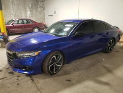 Honda Accord salvage cars for sale: 2022 Honda Accord Sport SE