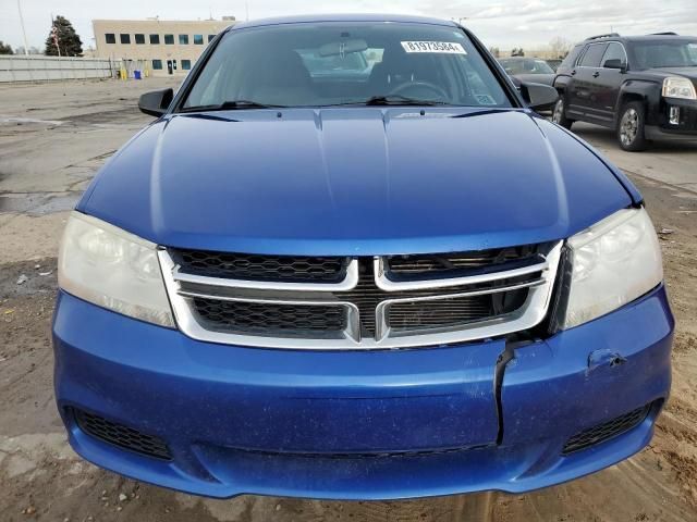 2012 Dodge Avenger SE