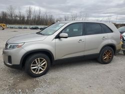 KIA Sorento salvage cars for sale: 2015 KIA Sorento LX