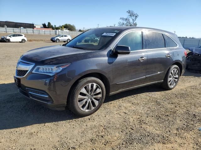 2014 Acura MDX Technology