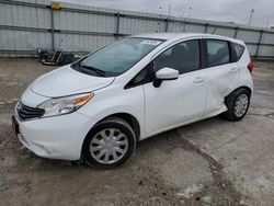 Nissan Versa salvage cars for sale: 2016 Nissan Versa Note S