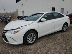 Salvage cars for sale from Copart Farr West, UT: 2016 Toyota Camry LE