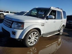 Land Rover salvage cars for sale: 2016 Land Rover LR4 HSE Luxury