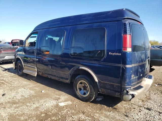 2001 GMC Savana RV G1500