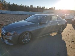 Mercedes-Benz salvage cars for sale: 2017 Mercedes-Benz E 300 4matic