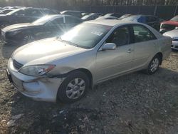 Toyota Camry salvage cars for sale: 2004 Toyota Camry LE