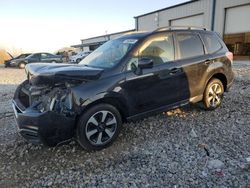 Subaru Forester salvage cars for sale: 2018 Subaru Forester 2.5I Premium