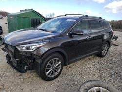 Hyundai Santa fe salvage cars for sale: 2017 Hyundai Santa FE SE