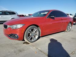 BMW 4 Series salvage cars for sale: 2016 BMW 435 I