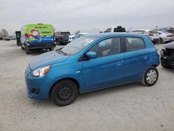 Mitsubishi Mirage salvage cars for sale: 2015 Mitsubishi Mirage DE