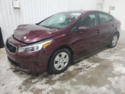 KIA Forte salvage cars for sale: 2017 KIA Forte LX