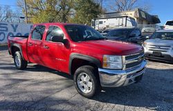 Chevrolet Silverado k1500 lt salvage cars for sale: 2012 Chevrolet Silverado K1500 LT