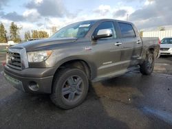 Toyota Tundra Crewmax Limited salvage cars for sale: 2008 Toyota Tundra Crewmax Limited