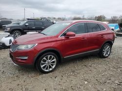 Lincoln salvage cars for sale: 2017 Lincoln MKC Select