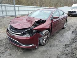 Chrysler salvage cars for sale: 2015 Chrysler 200 Limited