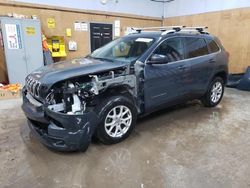 Salvage cars for sale from Copart Kincheloe, MI: 2018 Jeep Cherokee Latitude Plus