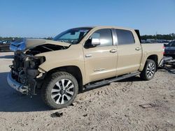 Toyota Tundra Crewmax Limited salvage cars for sale: 2020 Toyota Tundra Crewmax Limited