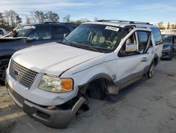 Ford Expedition salvage cars for sale: 2003 Ford Expedition Eddie Bauer