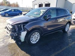 Buick Envision salvage cars for sale: 2018 Buick Envision Preferred