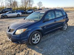 Pontiac Vibe salvage cars for sale: 2004 Pontiac Vibe