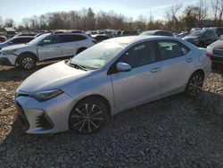 Toyota Corolla salvage cars for sale: 2018 Toyota Corolla L