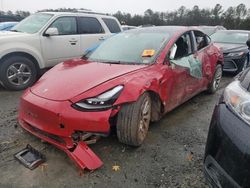 Tesla salvage cars for sale: 2022 Tesla Model 3