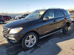 Mercedes-Benz m-Class salvage cars for sale: 2012 Mercedes-Benz ML 350 4matic