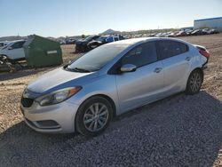 KIA salvage cars for sale: 2016 KIA Forte LX