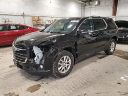 Chevrolet salvage cars for sale: 2018 Chevrolet Traverse LT